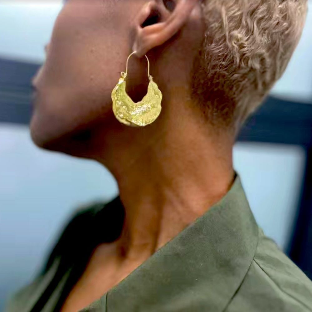 ⭐️African Hammered Earrings⭐️